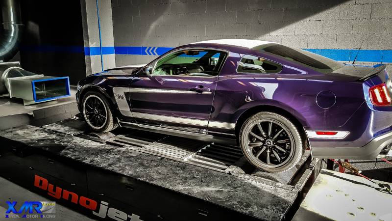Ford Mustang 5.0 transformée pour Bioéthanol E85 chez Xtrem Motor Racing à LYON